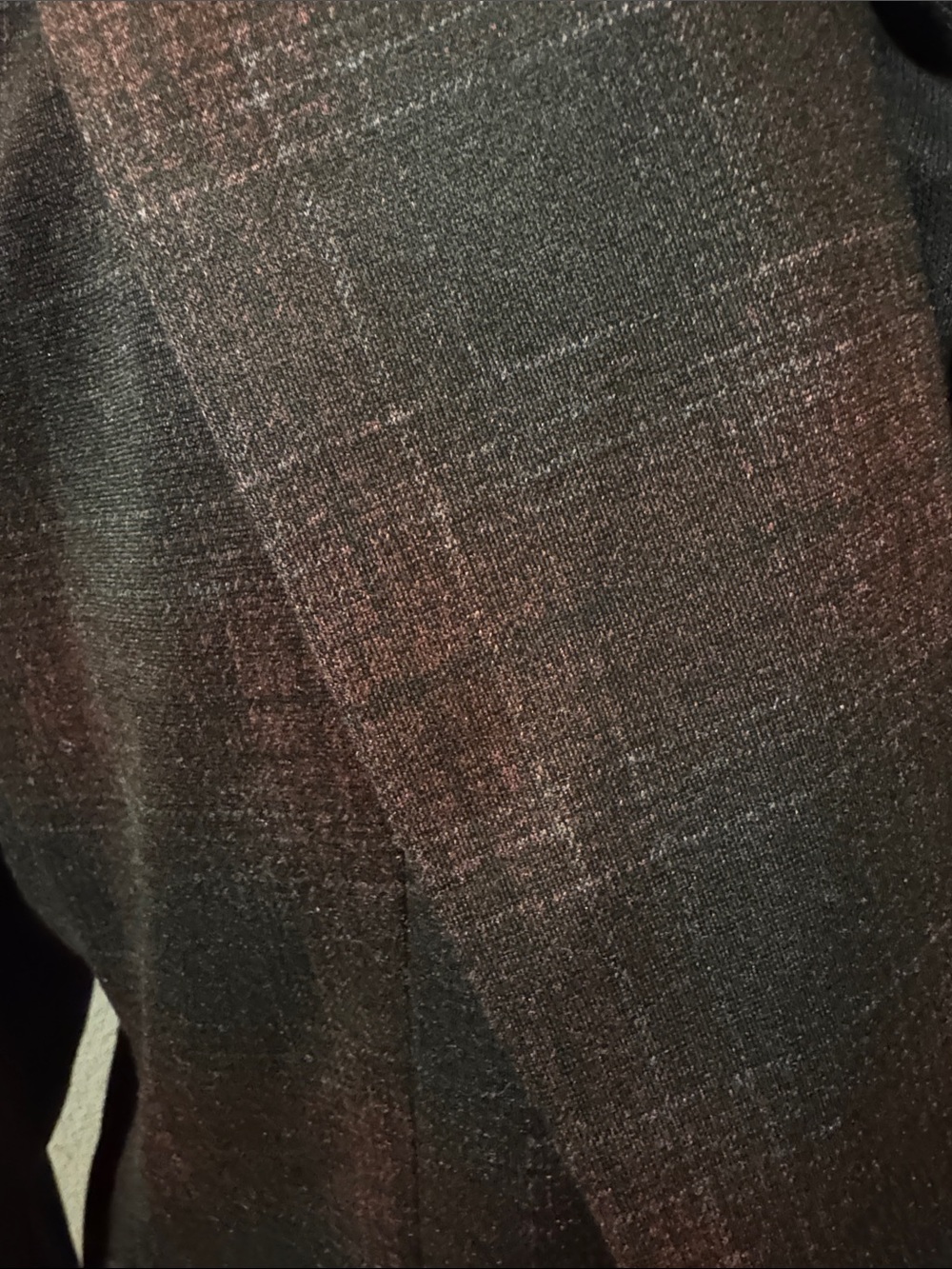 Liverpool Los Angelas Plaid Boyfriend Blazer with Removable Hoodie - Picture 6 of 9